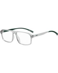 HUGO - Transparent-Acetate Optical Frames With Trims - Lyst