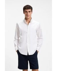 BOSS - Regular-Fit Button-Down Shirt - Lyst