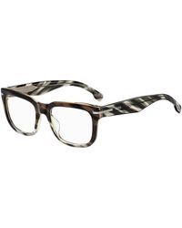 BOSS - Acetate Optical Frames With Temple Logo - Lyst