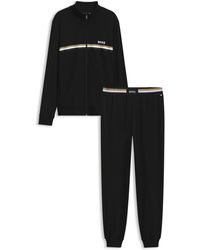 BOSS - Pyjamaset Van Stretchkatoen - Lyst