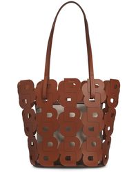 BOSS - Tote Bag Aus Leder Mit Double-B-Monogramm Und Innen-Pouch - Lyst