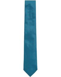 BOSS by HUGO BOSS Italian-made Silk Tie With Jacquard Pattern - Green
