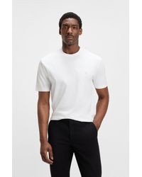 BOSS - White Men's T-shirts Size M - Lyst