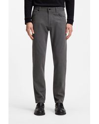 BOSS - Maine Regular-Fit Trousers - Lyst