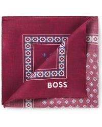 BOSS - Pochet Met Digitale Print - Lyst
