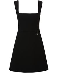 HUGO - Mini-jurk Met Metallic Logodetail - Lyst