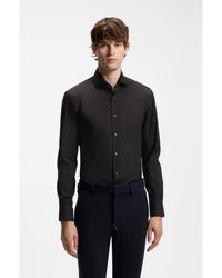 BOSS - Slim-Fit Shirt - Lyst