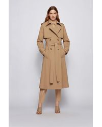 BOSS by Hugo Boss Raincoats and trench coats for Women - Up to 45% off at  Lyst.com