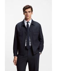HUGO - Slim-Fit Suit Jacket - Lyst