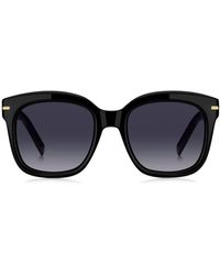 BOSS - Lunettes De Soleil En Acétate Avec Charnières Dorées - Lyst