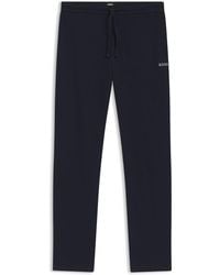 BOSS - Pyjamabroek Van Een Katoenmix Met Logostiksel - Lyst