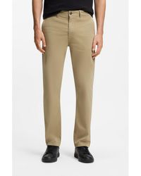 BOSS - Regular-Fit Trousers - Lyst