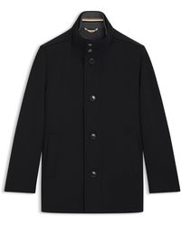 BOSS - Relaxed-Fit Mantel Aus Wolle Mit Kaschmir - Lyst