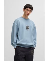 HUGO - Blue Men's Sweatshirts And Jogging Pants Size Xxl - Lyst