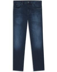 BOSS - Jean Regular Maine En Denim Bleu Doux - Lyst