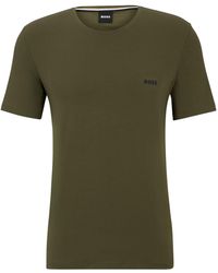 BOSS - Mix&Match T-Shirt R mit Logostickerei - Lyst