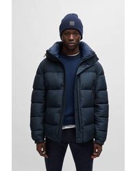 BOSS - Regular-Fit Puffer Jacket - Lyst