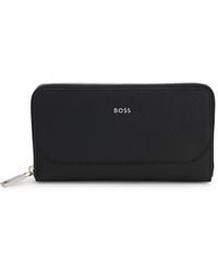 BOSS - Belt Bag With Monogram-Emed Pattern - Lyst