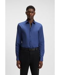 HUGO - Slim-Fit Shirt - Lyst