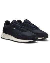 BOSS - Lace-Up Trainers - Lyst