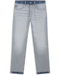 HUGO - Regular-Fit Jeans Van Denim Met 'Inside-Out'-Effect - Lyst