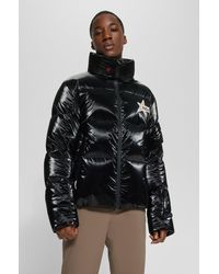 BOSS - X Perfect Moment Down-filled Ski Jacket With Branding - Lyst