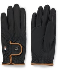 BOSS - Equestrian Riding Gloves - Lyst