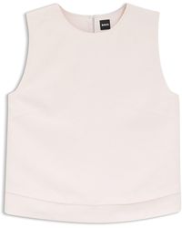 BOSS - Top A Capas Con Espalda Abierta - Lyst