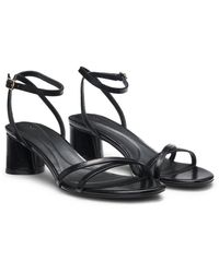 BOSS - Strappy Sandals - Lyst