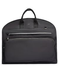 BOSS - Garment Bag In Structured Nylon With Shoulder Strap - Lyst