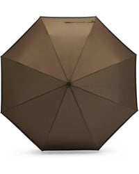 BOSS - Khaki Pocket Umbrella With Black Border - Lyst