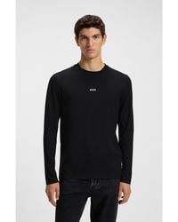BOSS - Long-Sleeved T-Shirt - Lyst