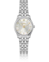 BOSS - Graceful-Tone Watch With Sunburst-Patterned Dial - Lyst