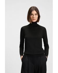 BOSS - Rollneck Sweater - Lyst