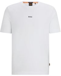 BOSS - Verantwoordelijk T-shirt Met Relaxte Pasvorm - Lyst