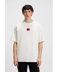 HUGO - X Rb By Slawn Cotton T-Shirt With Printed Back - Lyst