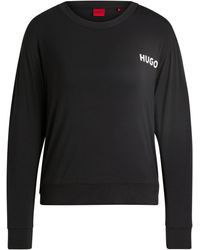 HUGO - Pyjama-Oberteil UNITE_LS-SHIRT Relaxed Fit - Lyst