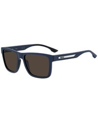 BOSS - Matte- Sunglasses With Logo Insert - Lyst