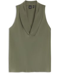 BOSS - Camicetta Senza Maniche - Lyst