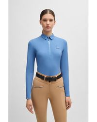BOSS - Equestrian Training Shirt - Lyst