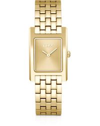 BOSS - Link-bracelet Watch With Gold-tone Dial - Lyst