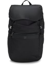 HUGO - Rugtas Van Keperstof Met Tweedelig Logo - Lyst