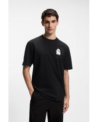HUGO - Relaxed-Fit T-Shirt - Lyst