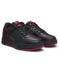 HUGO - X Rb Sneakers Aus Kunstleder Mit Stier-Motiv - Lyst
