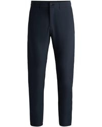 BOSS - Regular-Fit Hose Aus Wasserabweisendem Stretch-Gewebe - Lyst