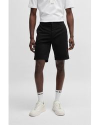 BOSS - Slim-Fit Shorts - Lyst