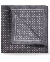 BOSS - One Silk Pocket Square With Printed Pattern - Lyst