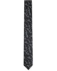 HUGO - Silk Tie With Jacquard Pattern - Lyst