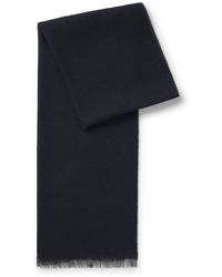 BOSS - Beckham X Lightweight Two-Tone Scarf With Linen - Lyst