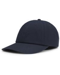 BOSS - Cotton-Twill Cap With Embroidered Logo - Lyst